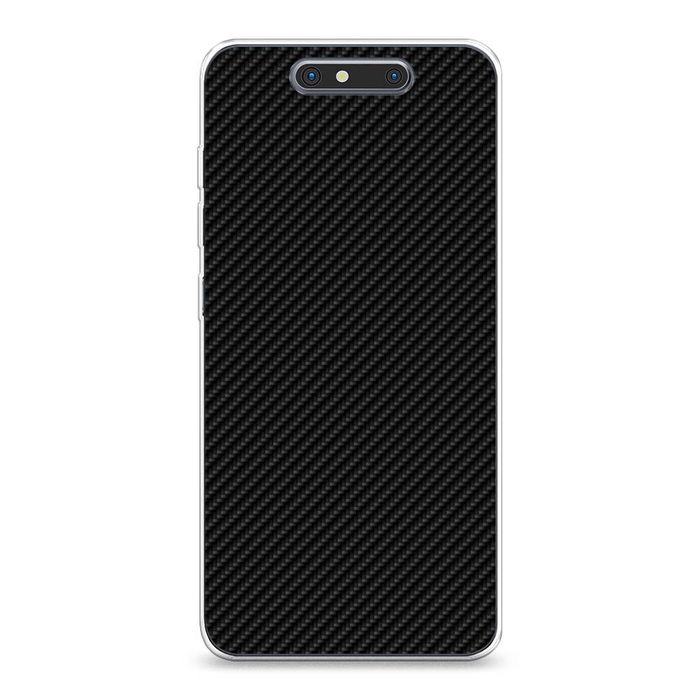 

Чехол Awog "Черный карбон" для ZTE Blade V8, 131250-3