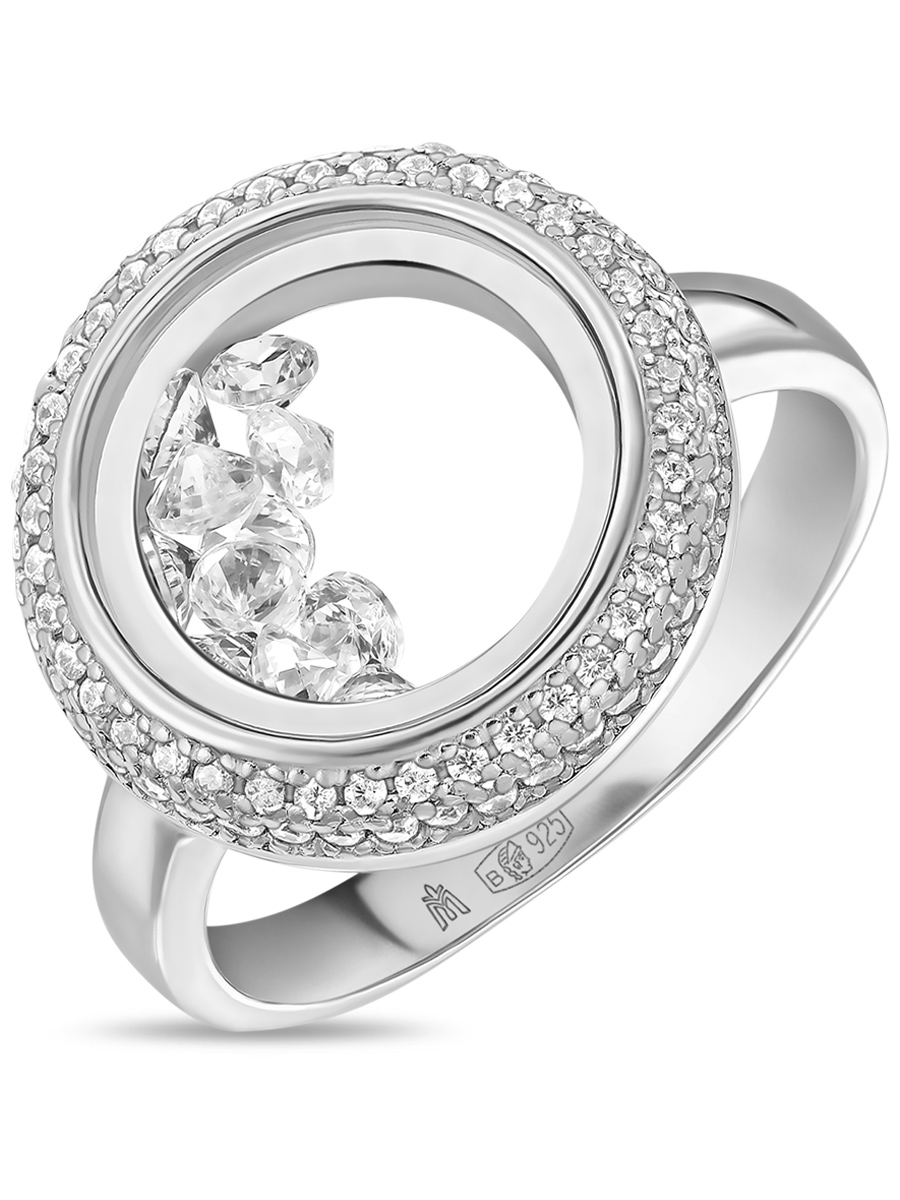 

Кольцо из серебра с фианитом р.18 MIUZ Diamonds (Московский ювелирный завод) R2036-KL-2893, R2036-KL-2893