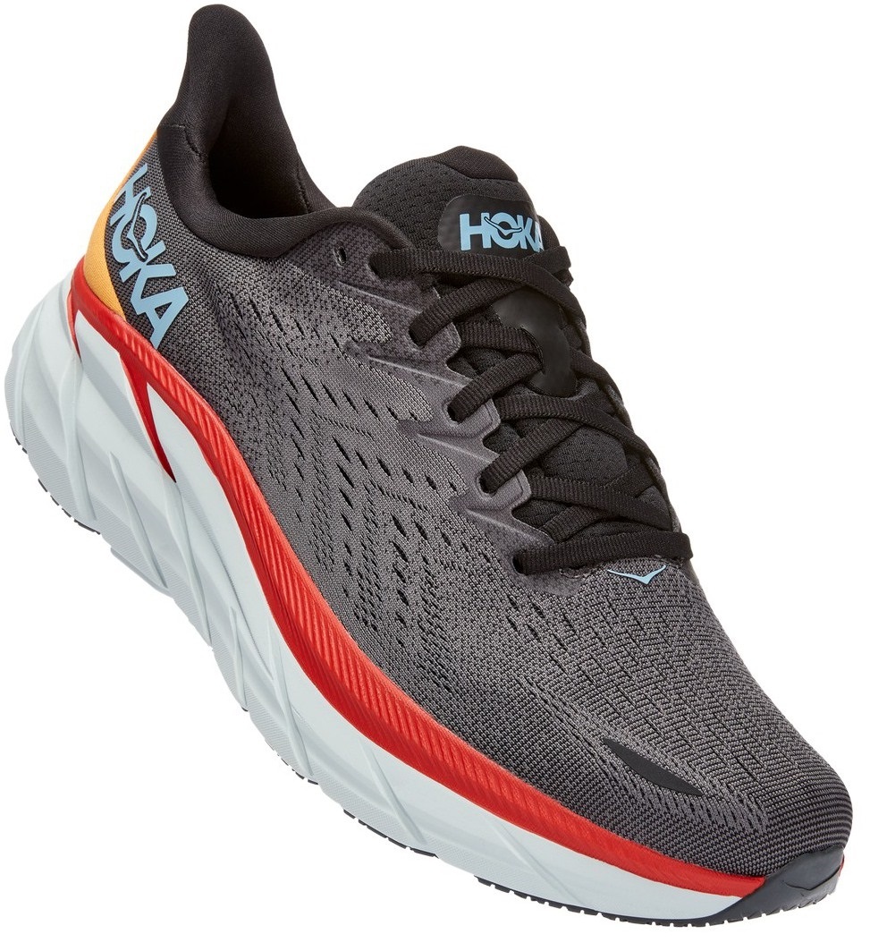 Кроссовки мужские Hoka Clifton 8 серые 9.5 US