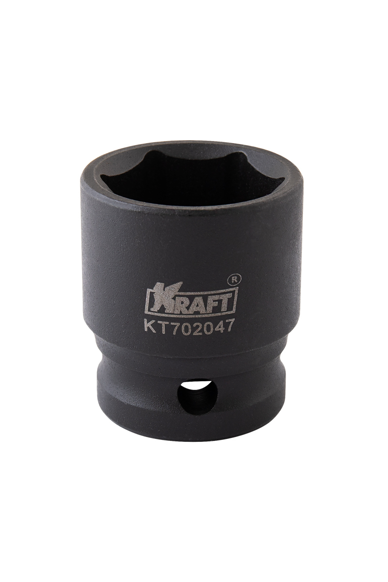 

Головка ударная KRAFT KT 702047 6-гранная х24мм 1/2"
