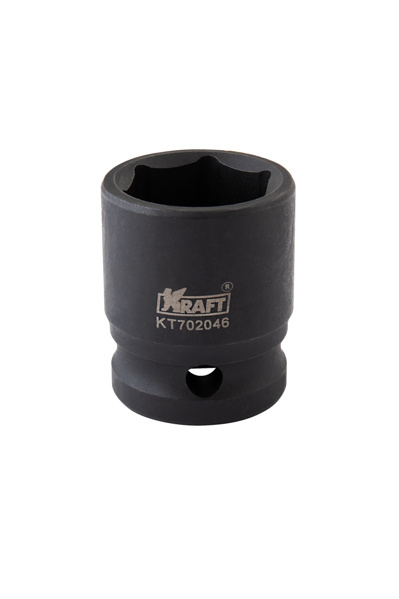 

Головка ударная KRAFT KT 702046 6-гранная х22мм 1/2"