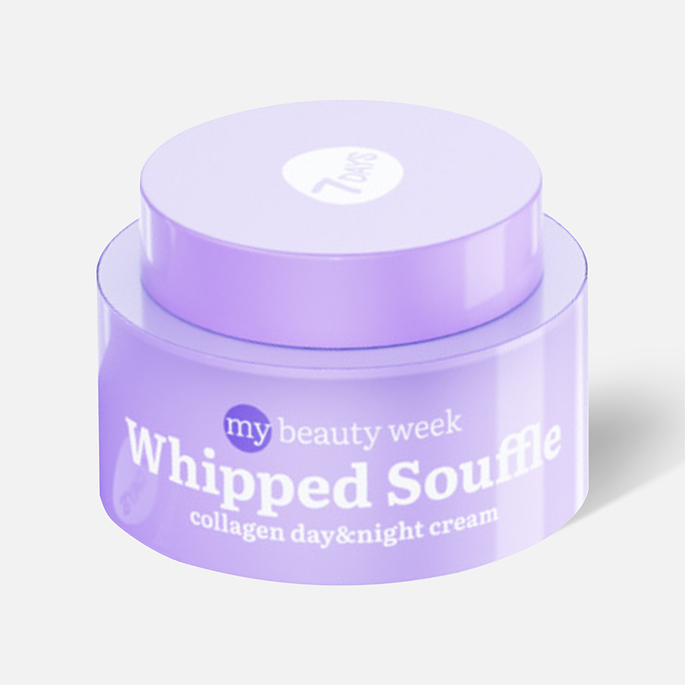 Крем-мусс для лица 7Days Whipped Souffle с коллагеном, лифтинг-эффект 50 мл