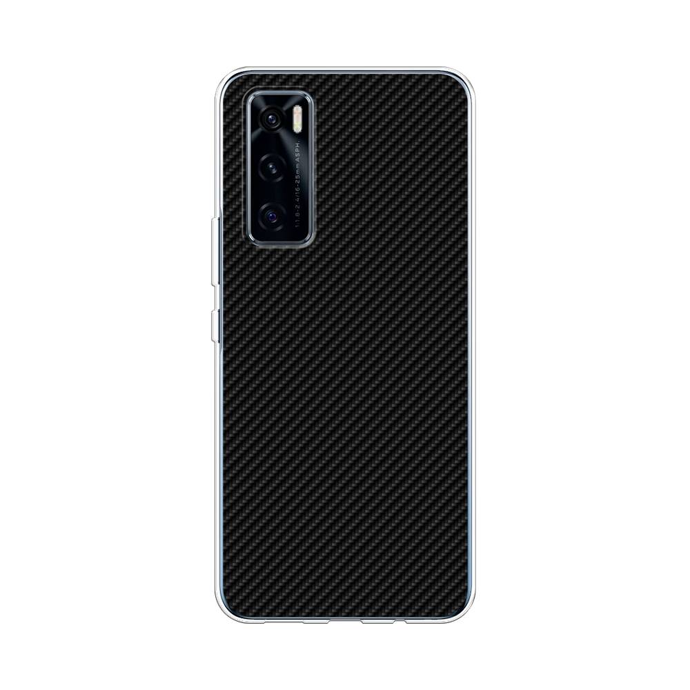 

Чехол Awog "Черный карбон" для Vivo V20 SE, Разноцветный, 263550-3