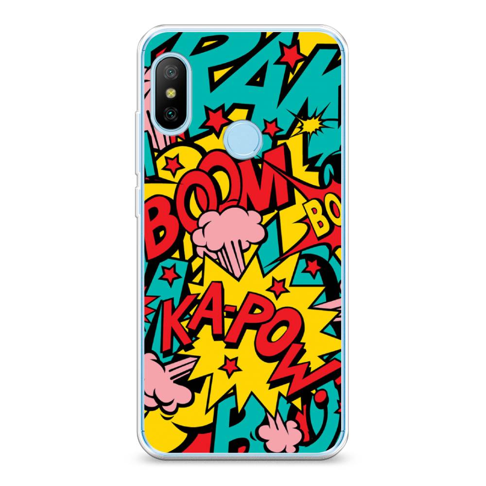 

Чехол Awog на Xiaomi Redmi 6 Pro/6 Plus/Mi A2 Lite "Постер pop art", Разноцветный, 33950-9