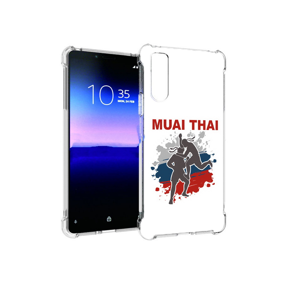 

Чехол MyPads Tocco для Sony Xperia 10 II Муайтай (PT158941.227.123), Прозрачный, Tocco