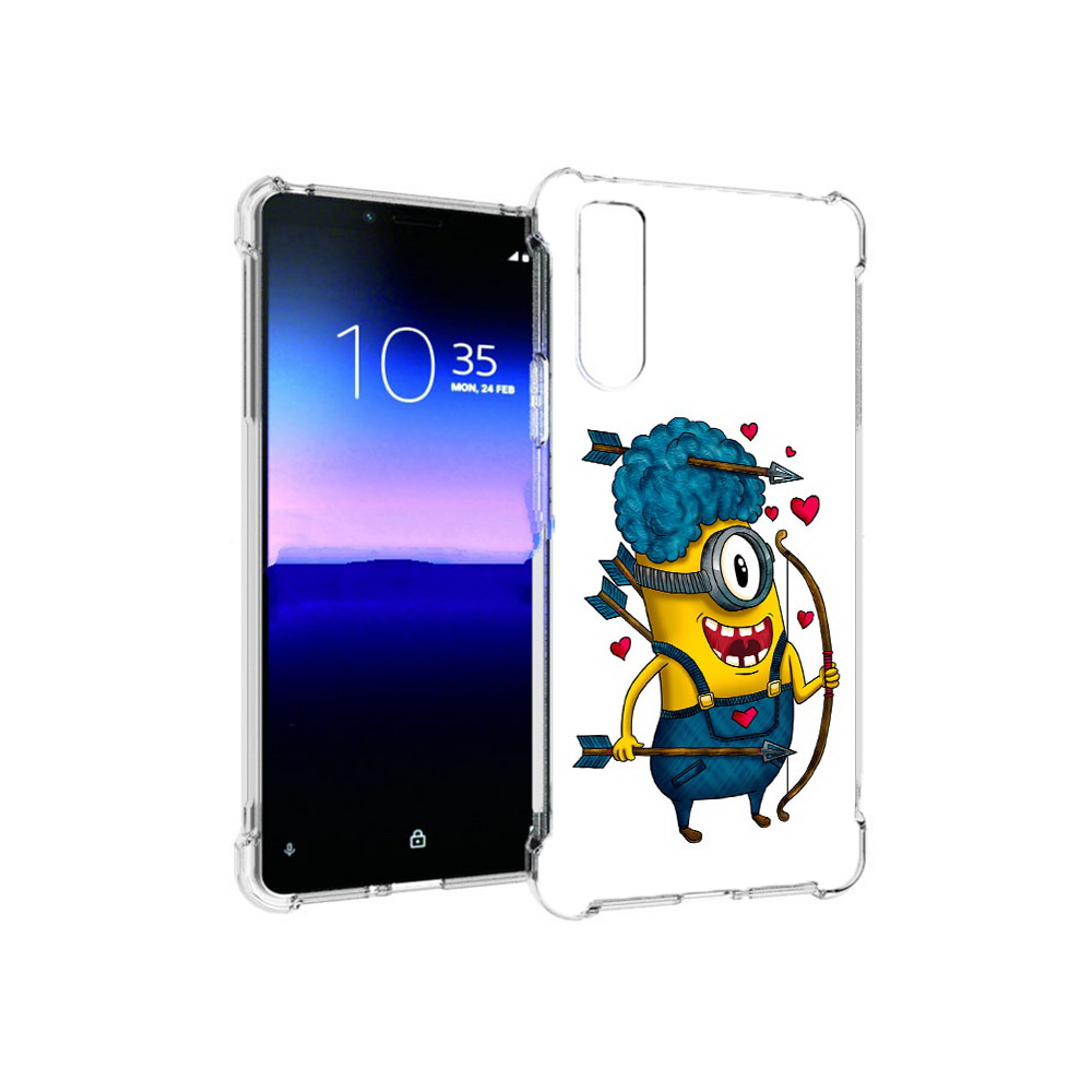 

Чехол MyPads Tocco для Sony Xperia 10 II Миньон купидон (PT158941.227.117), Прозрачный, Tocco