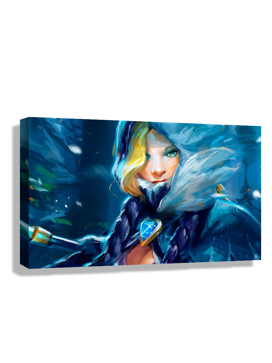 

Картина DRABS 50x30 см на холсте Девушка Crystal Maiden