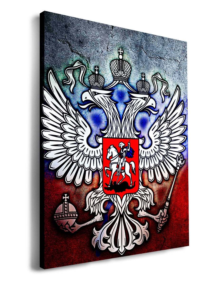 

Картина DRABS 50x30 см на холсте Герб