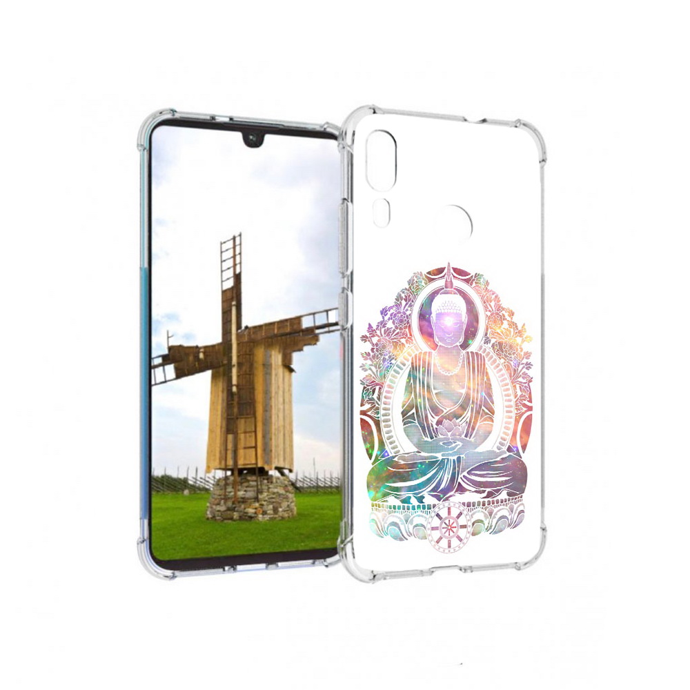 

Чехол MyPads Tocco для Motorola Moto E6 Plus умный мужчина абстракция (PT150579.352.651), Прозрачный, Tocco