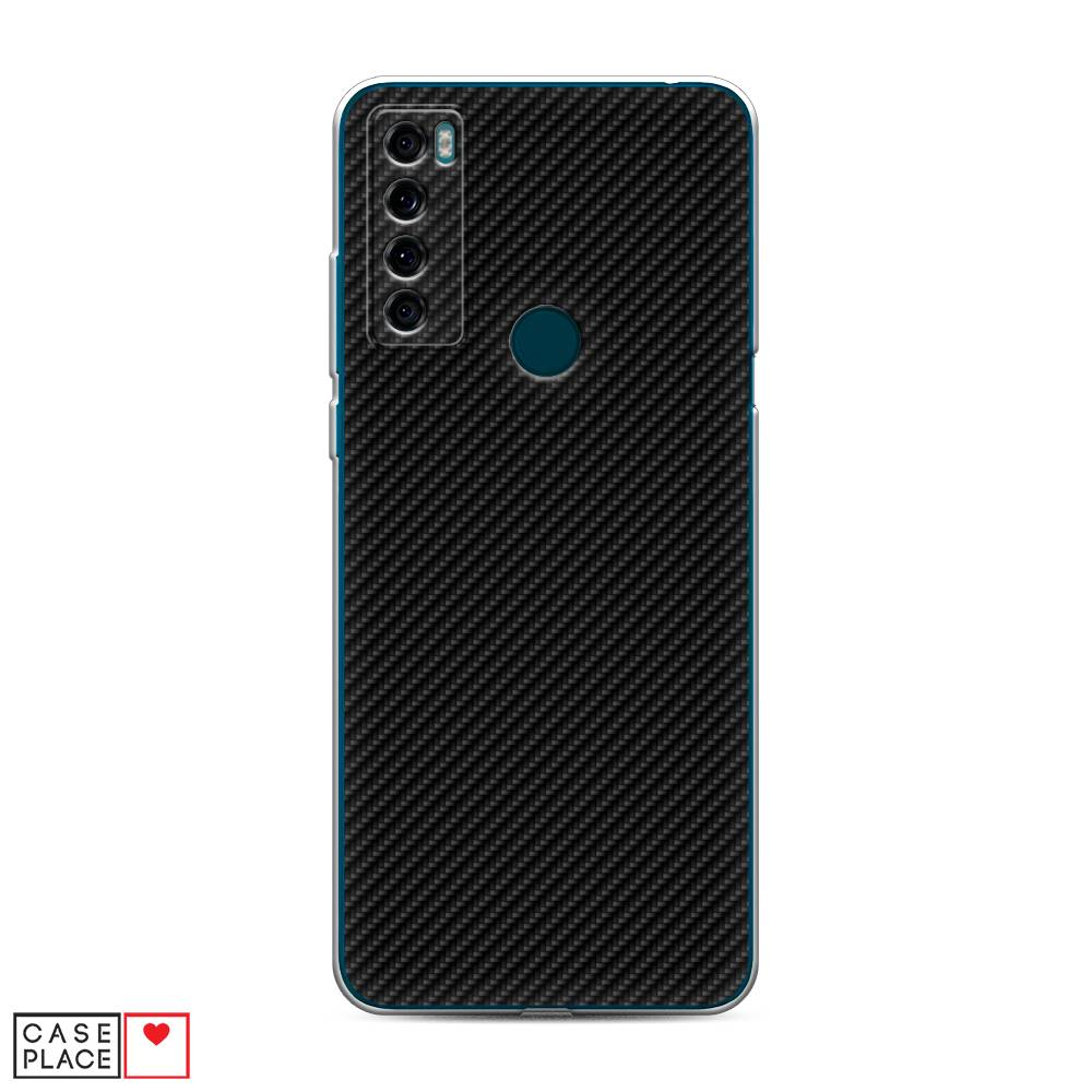 

Чехол Awog "Черный карбон" для TCL 20 SE, 290350-3