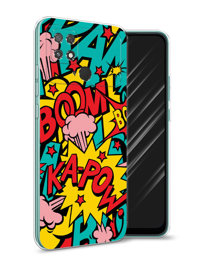 

Чехол Awog на Poco C40 "Постер pop art", Разноцветный, 315850-9