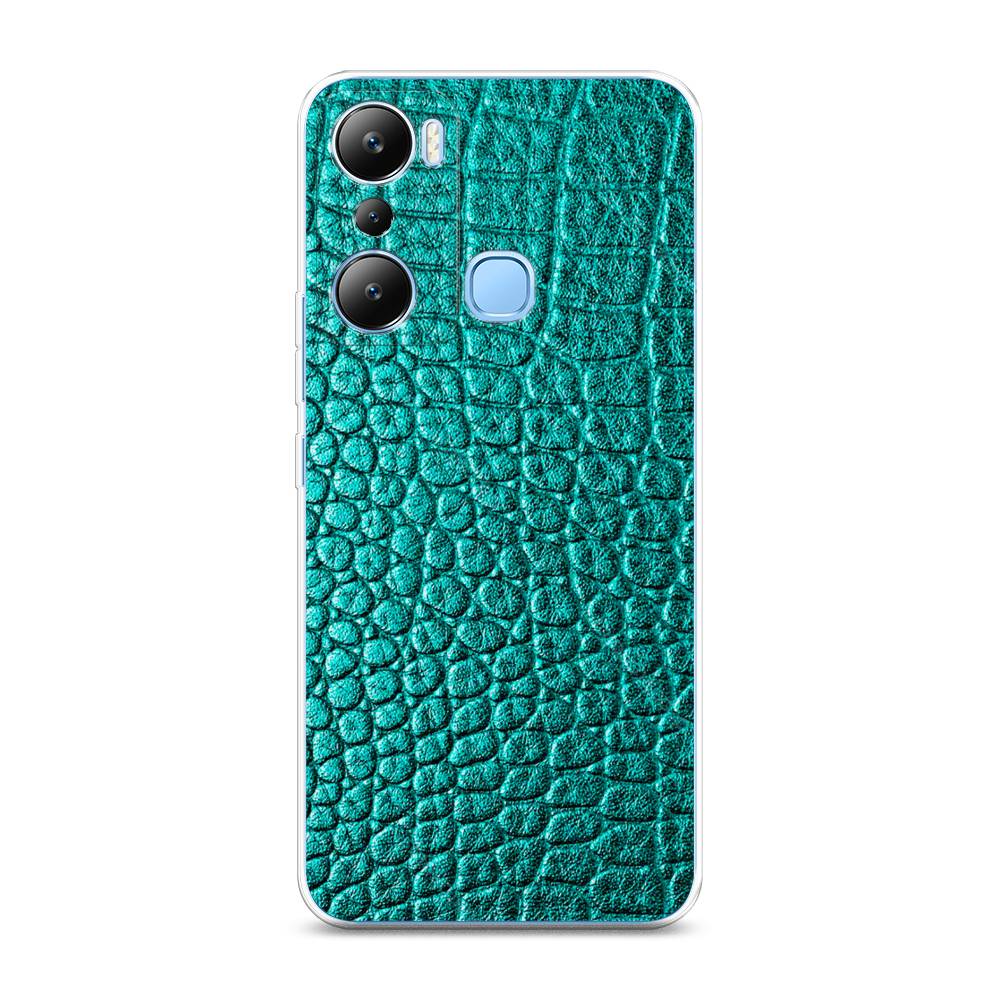 

Чехол Awog на Infinix HOT 20i "Бирюзовая змея", 3102950-3