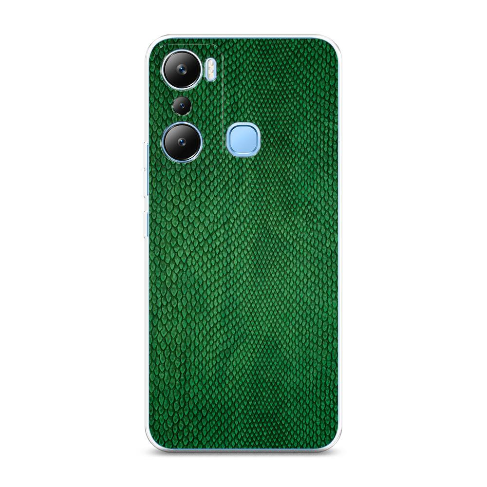 

Чехол Awog на Infinix HOT 20i "Изумрудная змея", Черный;зеленый;коричневый, 3102950-3