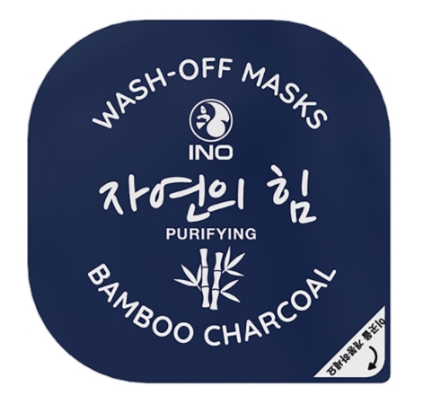 Маска для лица Ino Бамбуковый уголь очищающая 10 г 1 комплект легкий морозильный очиститель запаха легко принимать практичный бамбуковый уголь