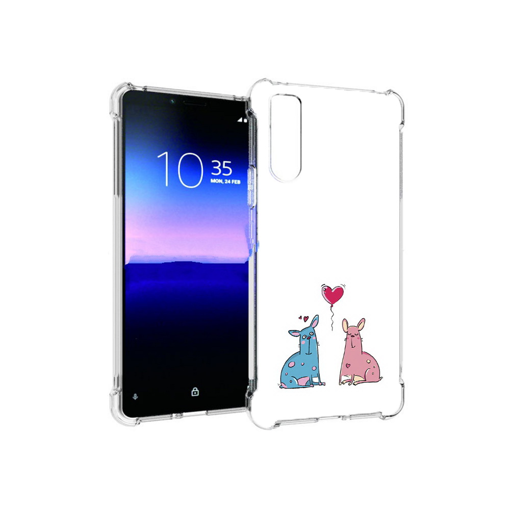 

Чехол MyPads Tocco для Sony Xperia 10 II Лама любовь (PT158941.227.102), Прозрачный, Tocco