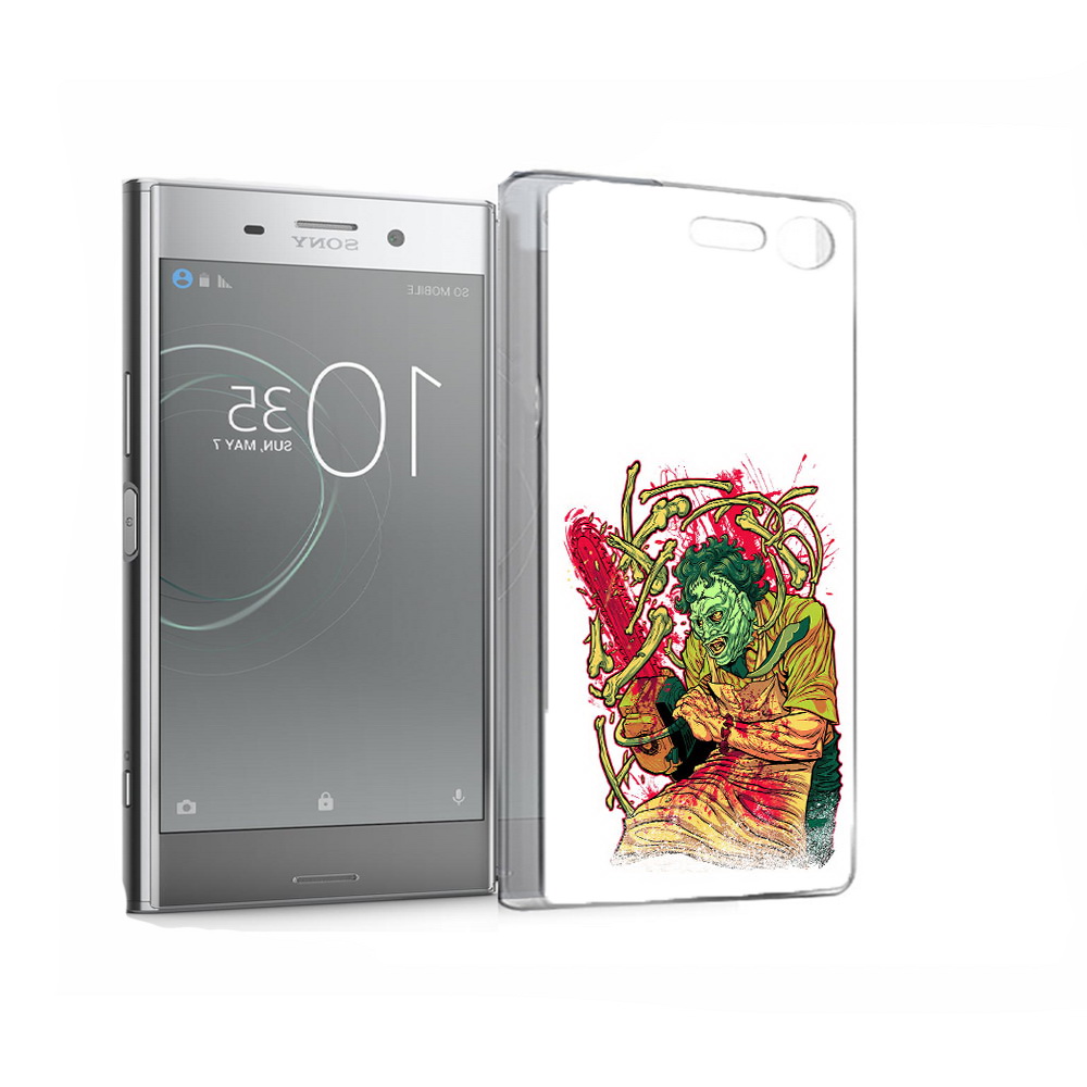 

Чехол MyPads Tocco для Sony Xperia XZ Premium яркий мясник (PT67145.226.711), Прозрачный, Tocco