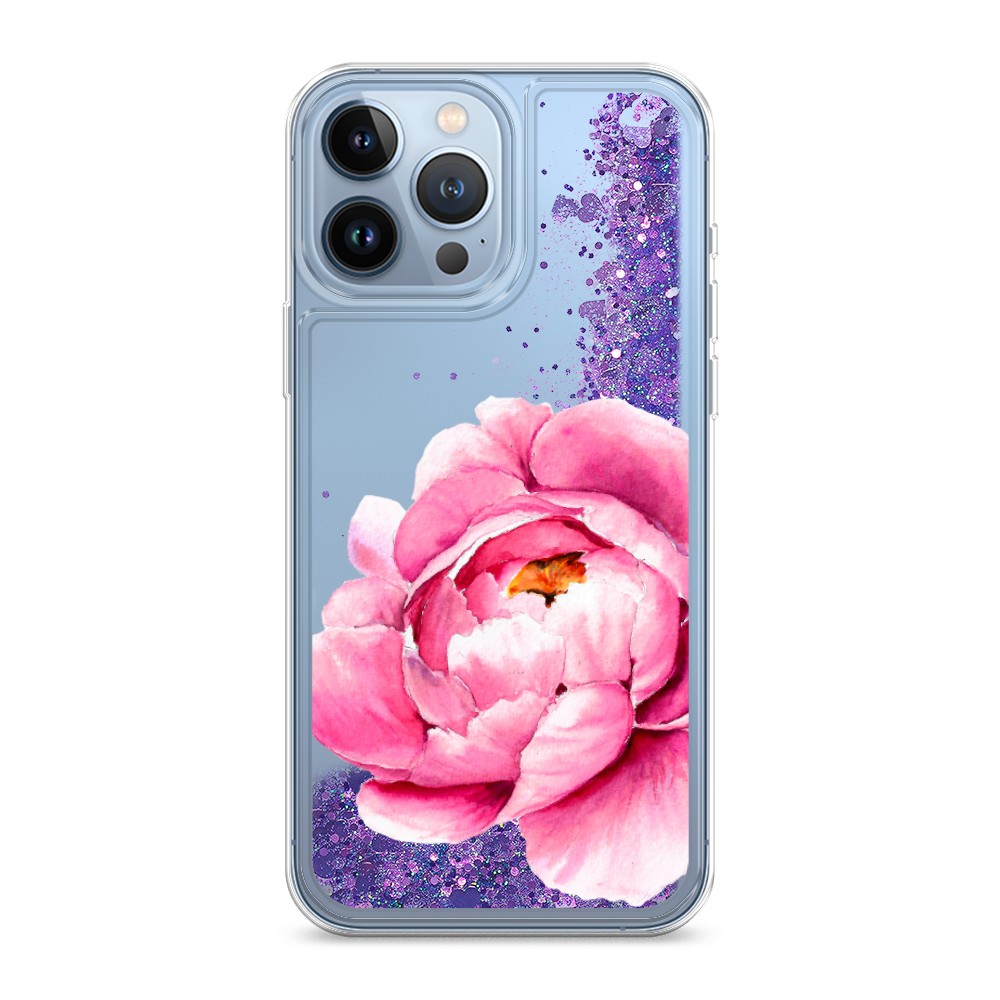 

Чехол Awog на Apple iPhone 13 Pro Max / Айфон 13 Pro Max "Прекрасный пион", Разноцветный, 14492-1