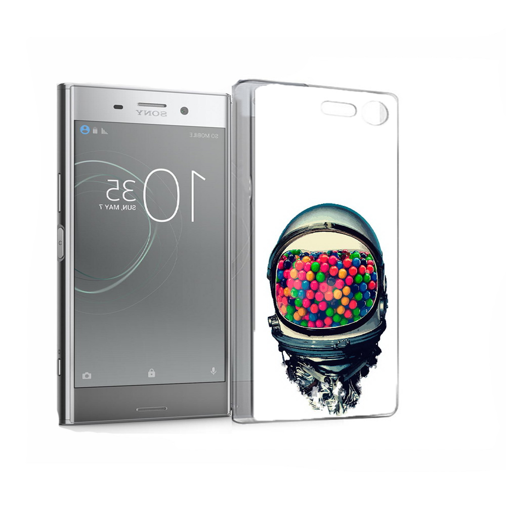 

Чехол MyPads Tocco для Sony Xperia XZ Premium шлем космонавта (PT67145.226.700), Прозрачный, Tocco