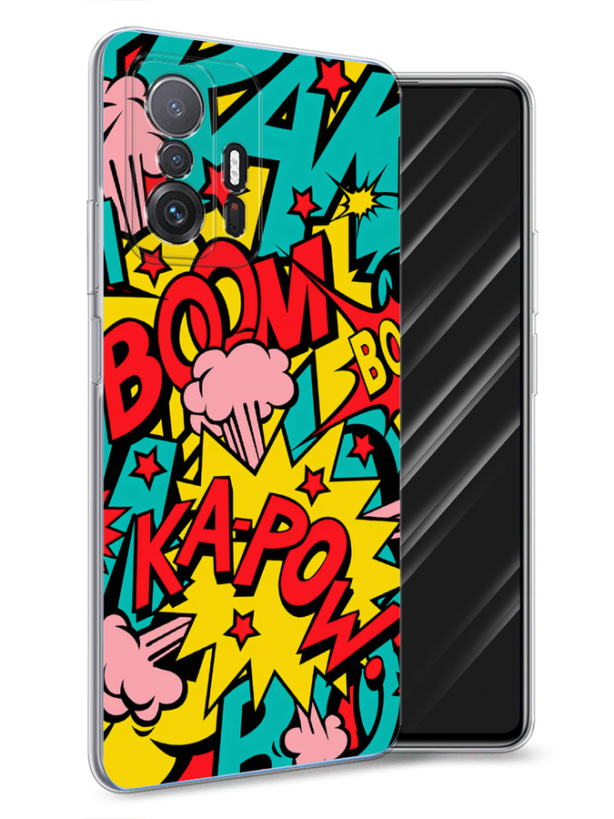 

Чехол Awog на Xiaomi Mi 11T/11T Pro "Постер pop art", Разноцветный, 313750-9