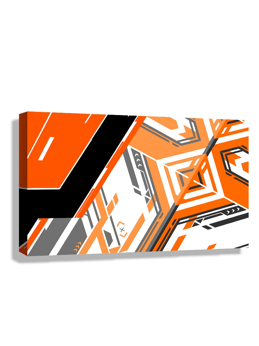 

Картина DRABS 50x30 см на холсте Asiimov