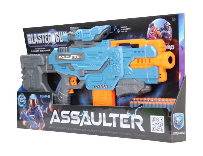 Бластер BLASTER GUN Assaulter со стрелами B1518464