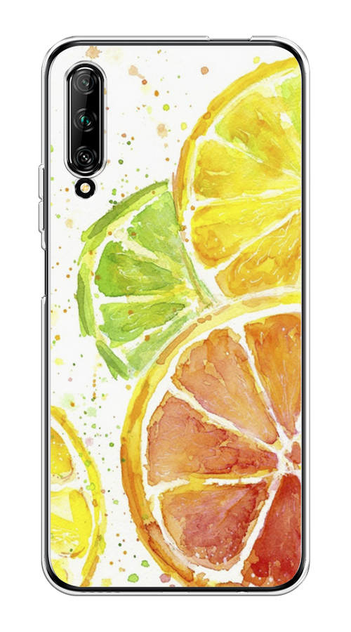 

Чехол на Huawei Y9s "Цитрусовые", Белый;желтый;красный;зеленый, 611150-1
