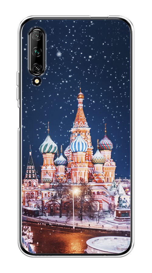 

Чехол на Huawei Y9s "Москва 1", Коричневый;синий;белый, 611150-1