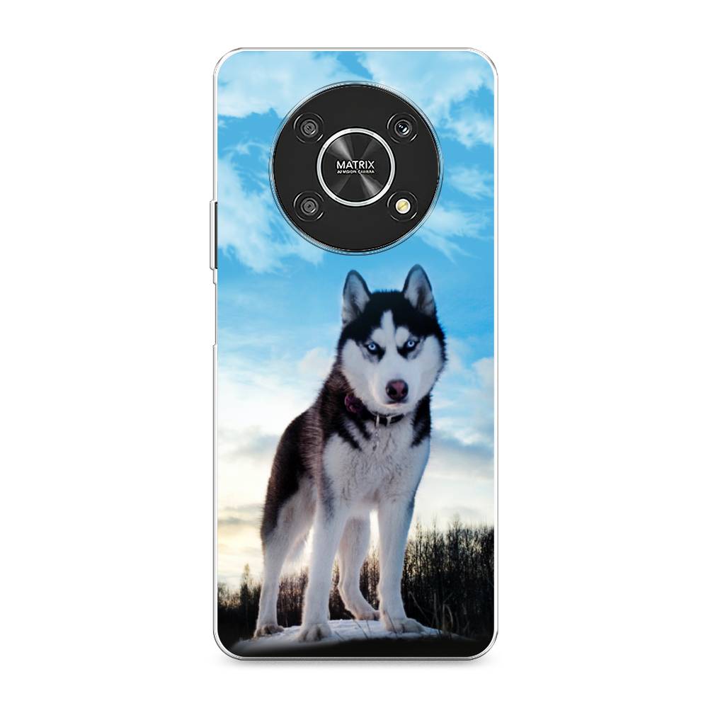 

Чехол Awog на Honor X9 4G/Magic4 Lite 4G "Хаски 3", Разноцветный, 6108650-2