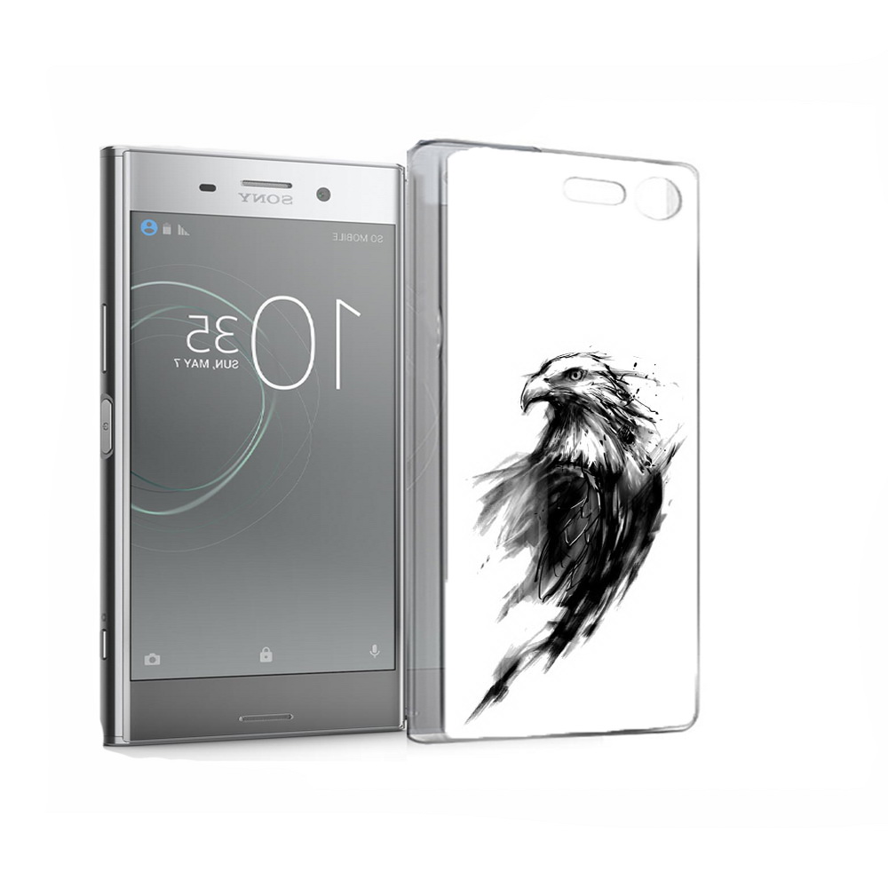 

Чехол MyPads Tocco для Sony Xperia XZ Premium чб птица (PT67145.226.670), Прозрачный, Tocco