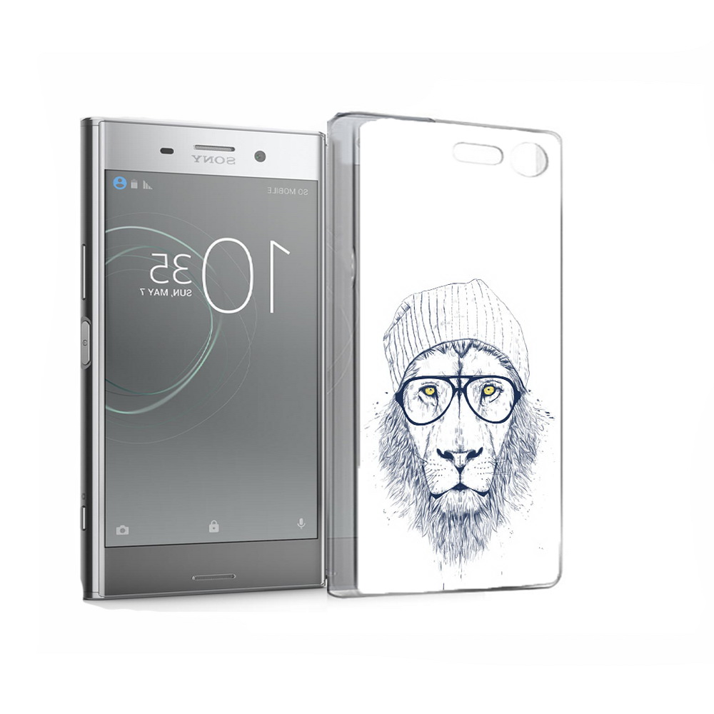 

Чехол MyPads Tocco для Sony Xperia XZ Premium хиппи лев (PT67145.226.663), Прозрачный, Tocco