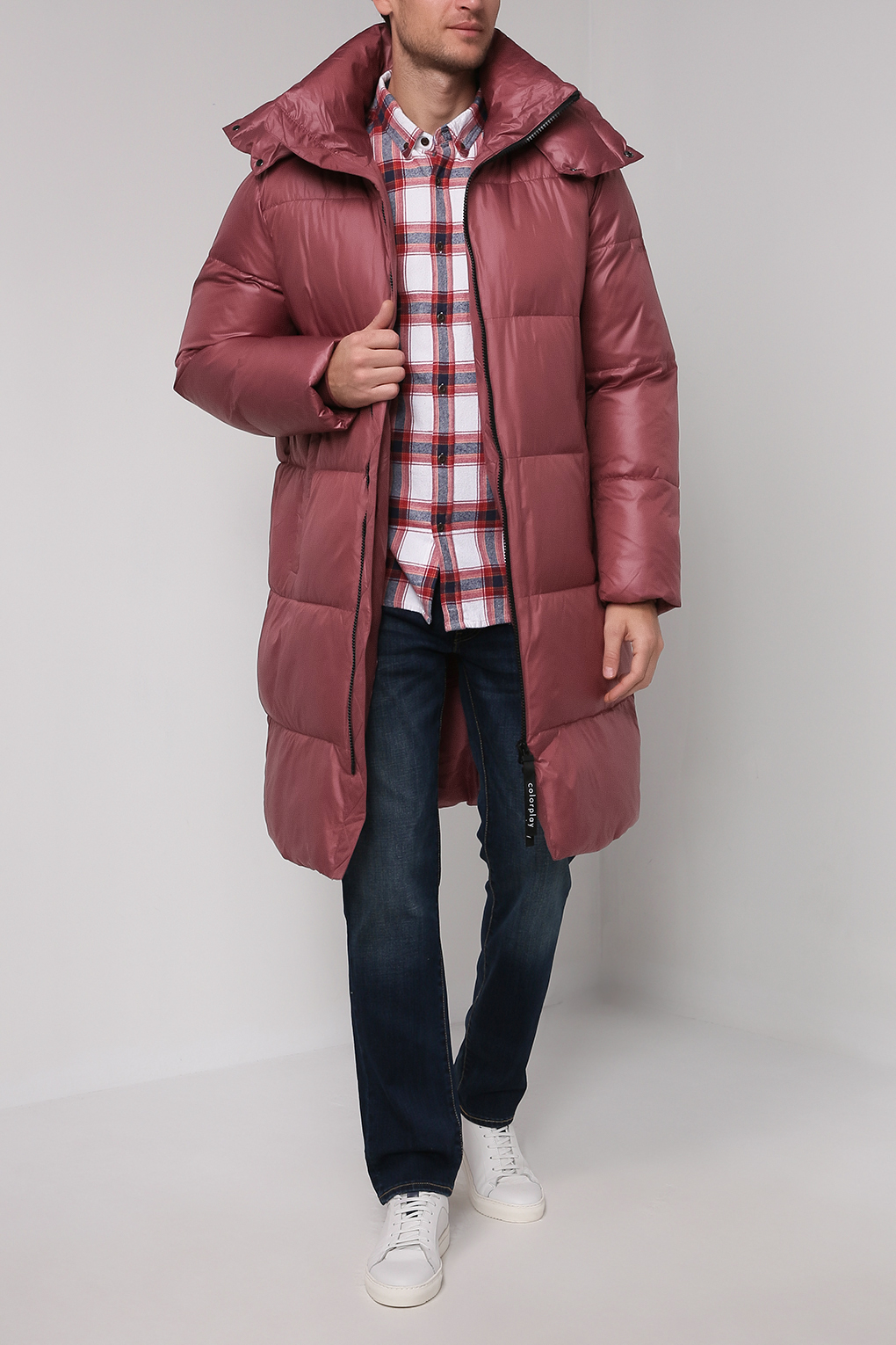 

Пуховик мужской COLORPLAY M2011417A коричневый M, M2011417A