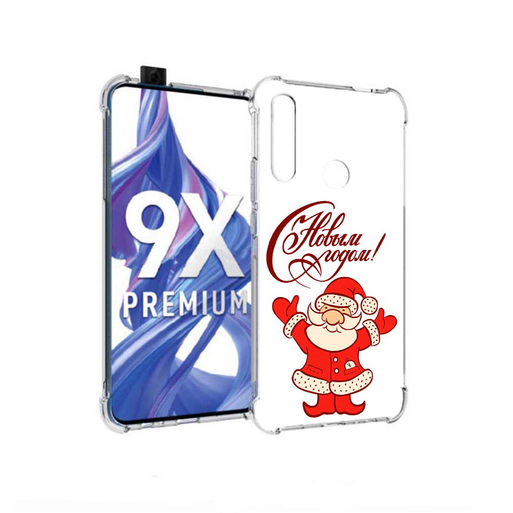 

Чехол MyPads Tocco для Honor 9X Добрый дед мороз с новым годом 2023 (PT139835.22.69), Прозрачный, Tocco