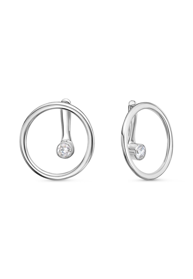 

Серьги джекеты из серебра с фианитом Kari Jewelry 3101040340, 3101040340
