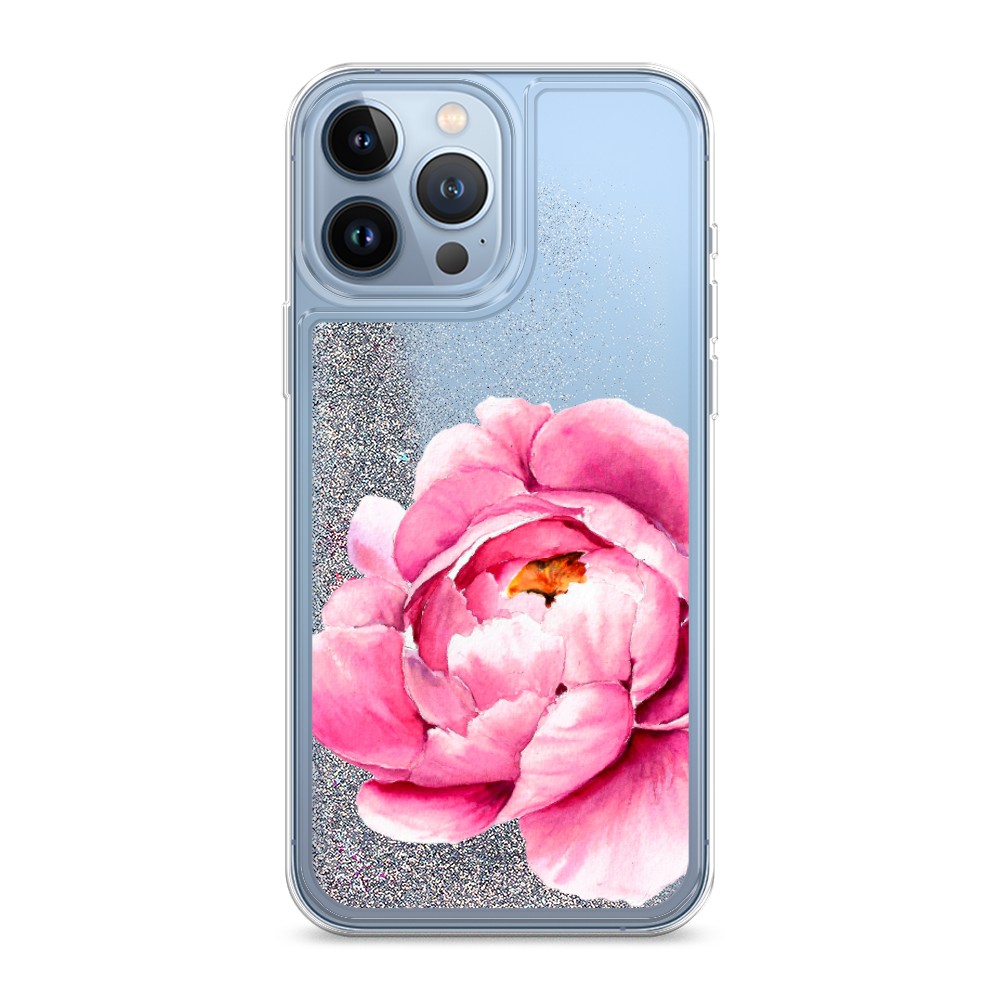 

Чехол Awog на Apple iPhone 13 Pro Max / Айфон 13 Pro Max "Прекрасный пион", Разноцветный, 14491-1