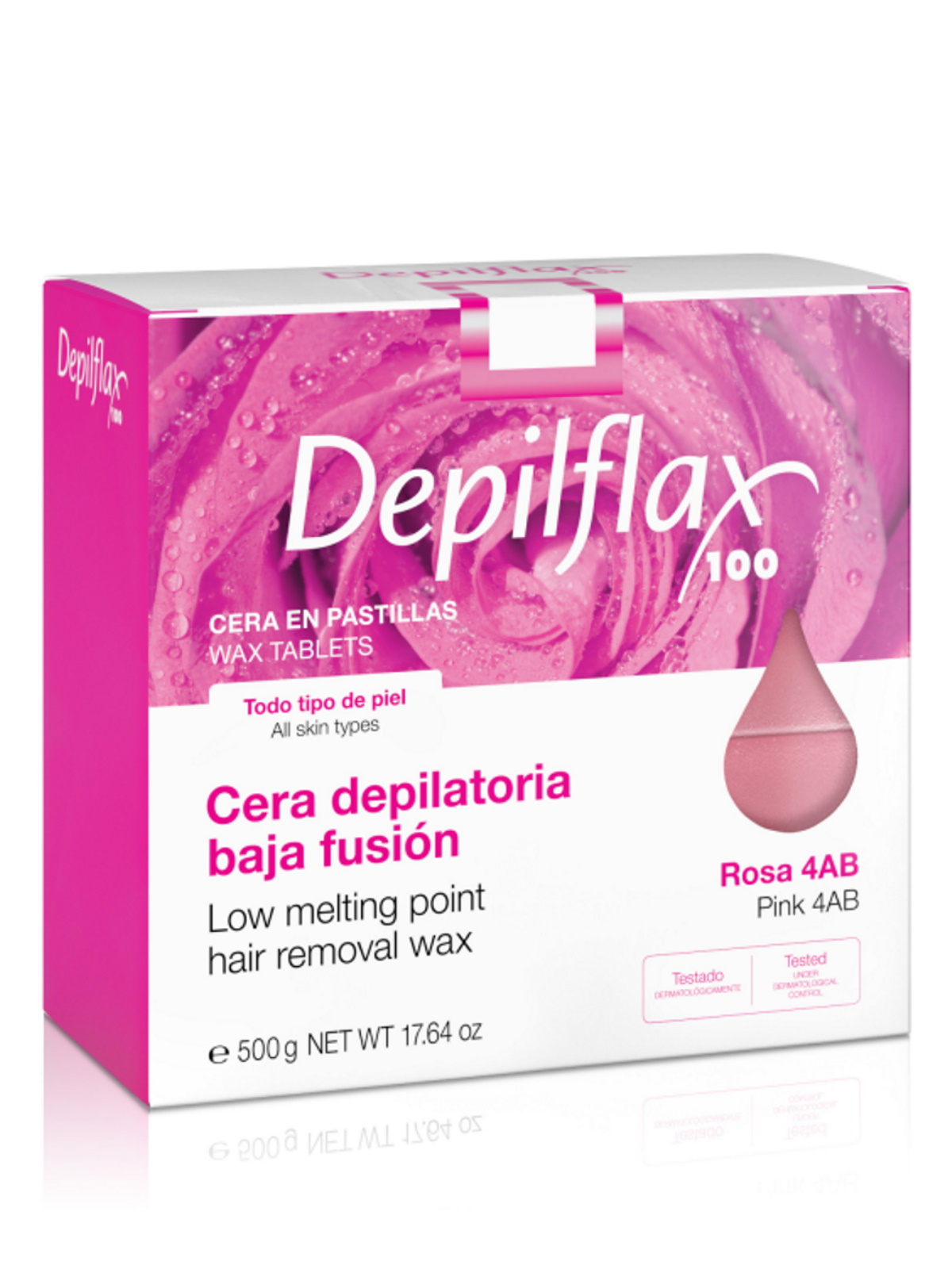 Воск Depilflax Розовый 500 г depilflax 100 воск горячий в брикетах розовый 500 г