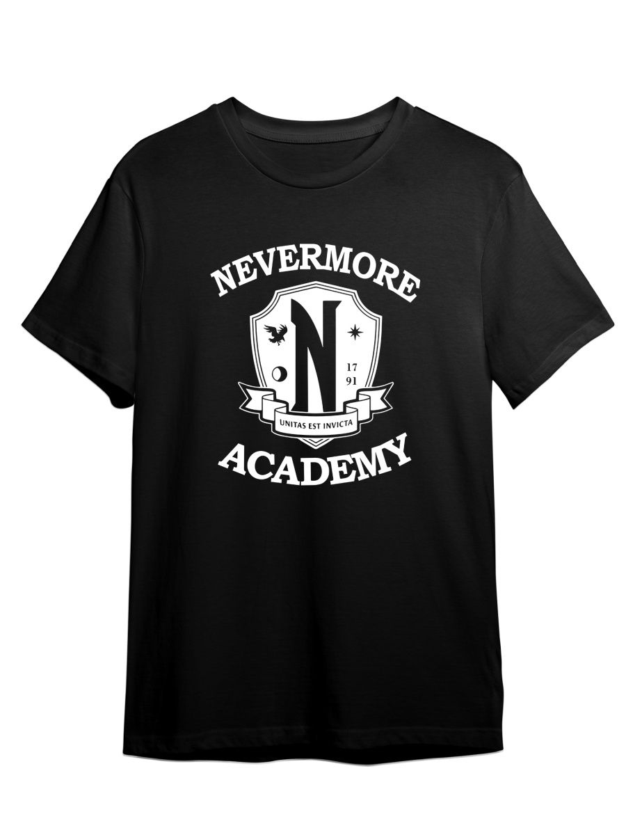 

Футболка унисекс СувенирShop Wednesday/Уэнсдэй/Венсдей 51 черная 2XL, Черный, "Wednesday/Уэнсдэй/Венсдей" 51