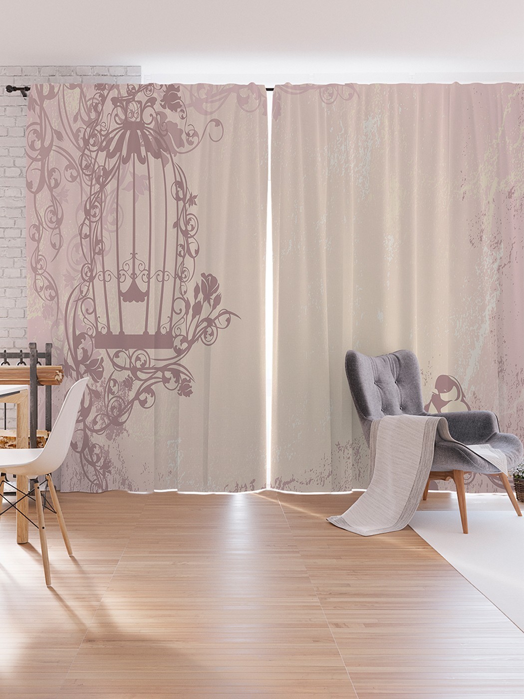 

Шторы под лён JoyArty "Долгожданная свобода", серия Oxford DeLux, 340х265 см, Долгожданная свобода