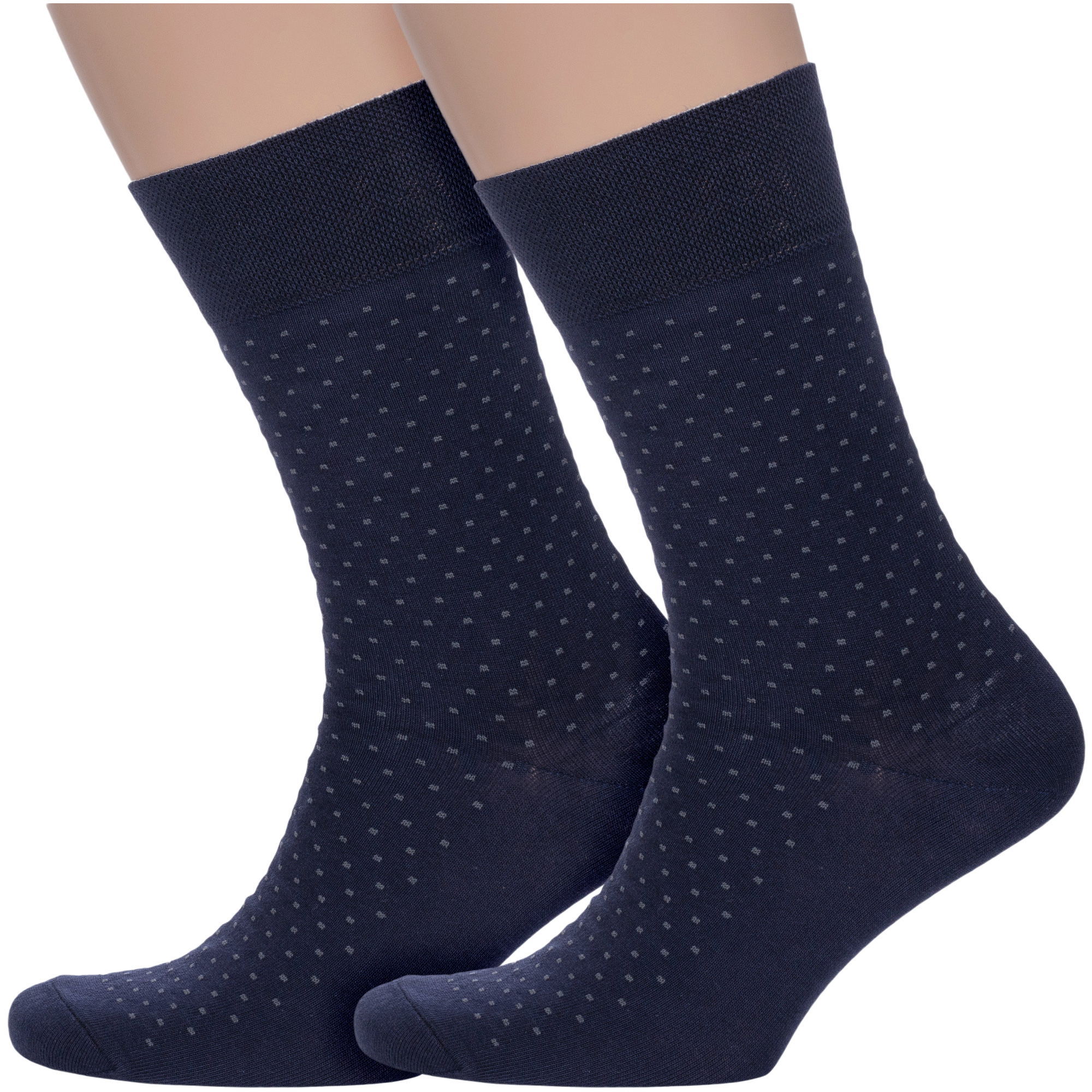 

Комплект носков мужских Para Socks 2-M2DП синих 27-29, Синий, 2-M2DП