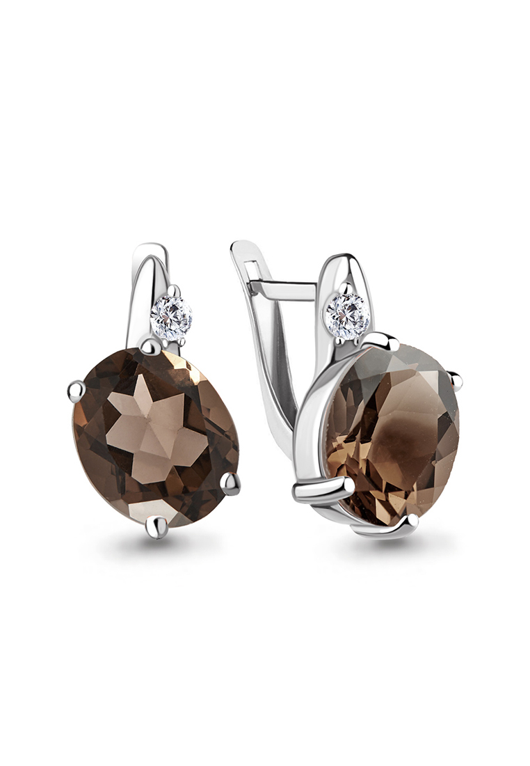 

Серьги из серебра с кварцем Kari Jewelry 4749401А.5, 4749401А.5