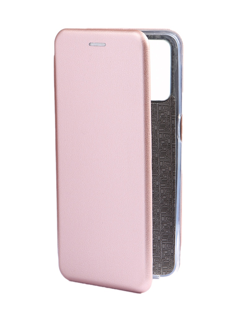 фото Чехол innovation для oppo a54 book pink-gold 35362