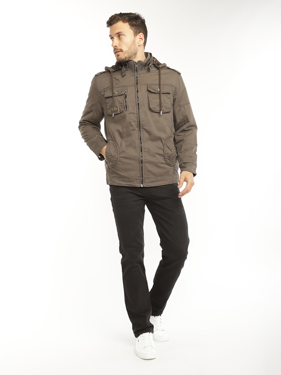 

Куртка мужская A passion play SQ75482 коричневая L, Коричневый, SQ75482