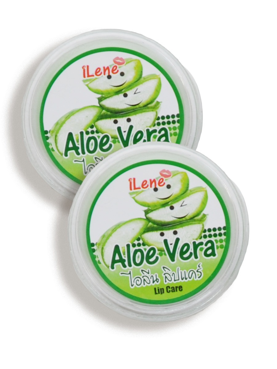 Бальзам для губ Ilene Aloe Vera Natural Lip Moisturizer 10 г воск горячий для депиляции быстрый nobrand aloe vera зеленый в гранулах 250 г