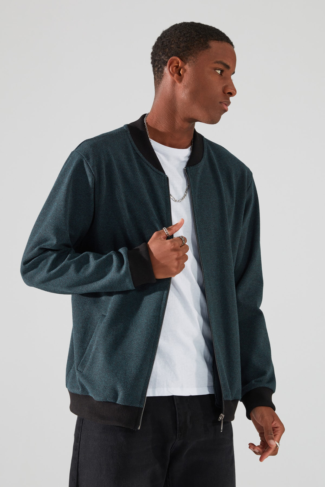 

Кардиган мужской trendyol TMNAW21HI0406 синий L, TMNAW21HI0406