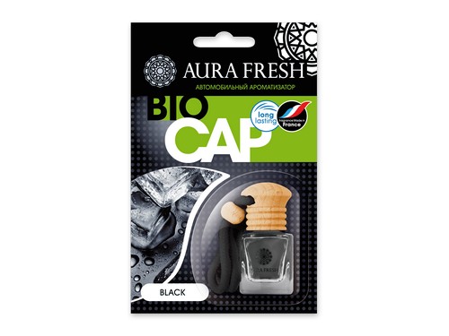

AURA FRESH Ароматизатор подвесной BioCap Black Ice (Aura Fresh)