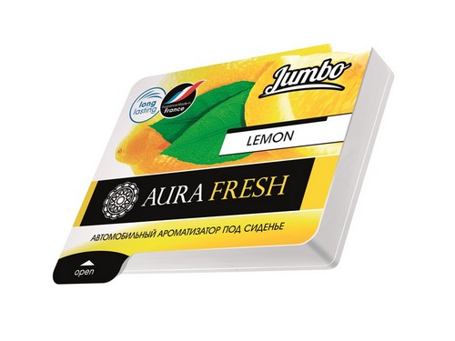 фото Aura fresh ароматизатор под сиденье jumbo lemon (aura fresh)