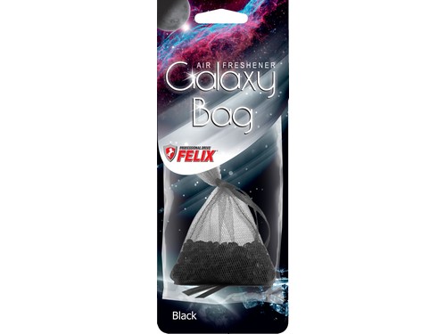 

Ароматизатор в машину Felix Galaxy bag черный лед
