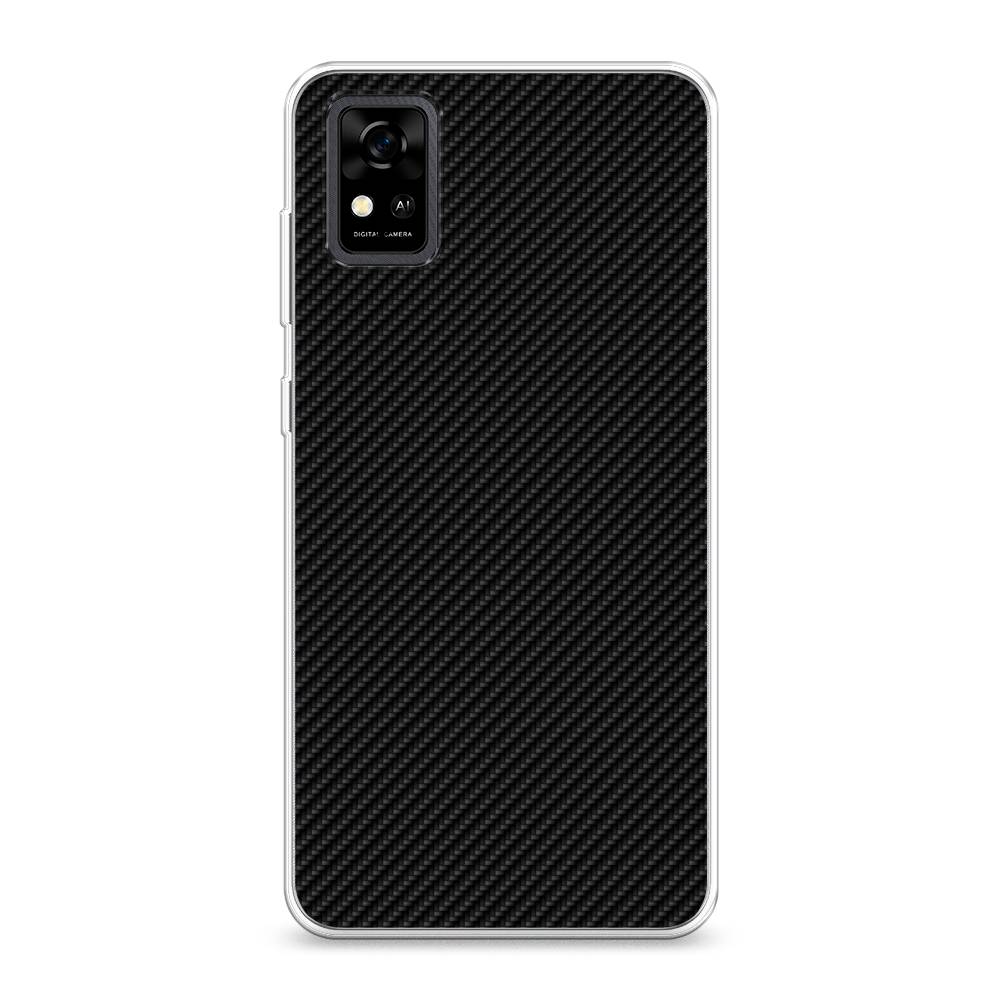 

Чехол Awog на ZTE Blade A31 / ЗТЕ Блэйд A31 "Черный карбон", Разноцветный, 134650-3