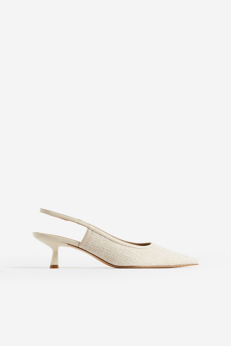 

Туфли женские H&M 1208650 бежевые 38 EU, Бежевый, 1208650