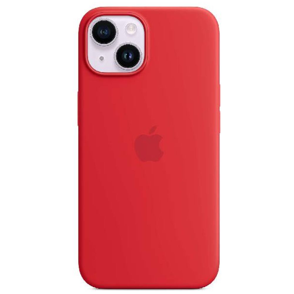 

Чехол для Apple iPhone 14 Plus Red Line УТ000032610 с микрофиброй для MagSafe Red, Красный