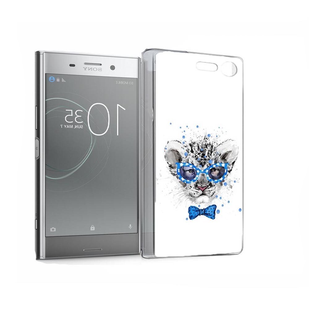 

Чехол MyPads Tocco для Sony Xperia XZ Premium тигренок с бабочкой (PT67145.226.642), Прозрачный, Tocco